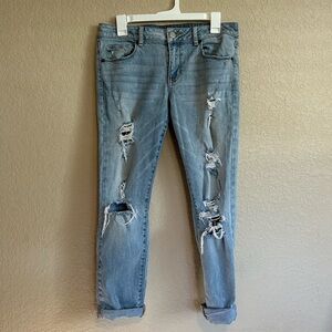 American Eagle Distressed Skinny Jeans Size 8